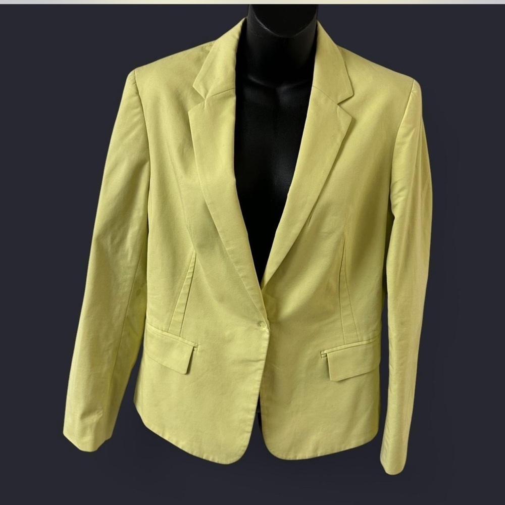 Jones New York Light Yellow Blazer‎